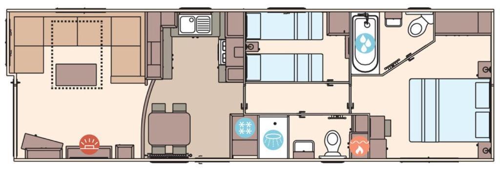 Tattershall Lakes 6 Berth With Bath Esterno foto
